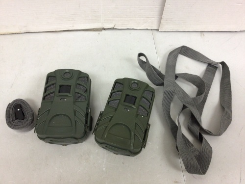 Lot of (2) Trail Cameras, Untested, E-Commerce Return - Lot 327