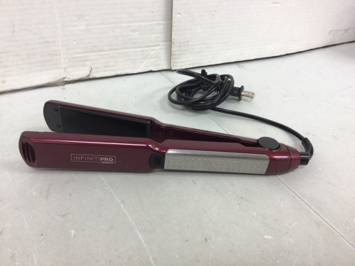Conair Infiniti Pro Flat Iron, Powers Up, E-Commerce Return - Lot 342