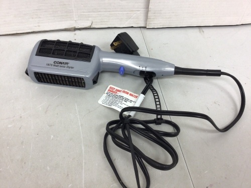 Conair Ionic Styler, Missing Attachments, Powers Up, E-Commerce Return - Lot 345