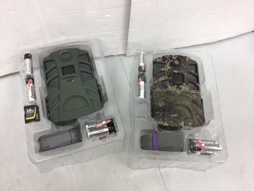 Lot of (2) Trail Cameras, Untested, E-Commerce Return - Lot 355