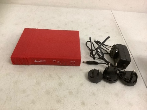 WatchGuard Firebox T15 Network Security Firewall, Powers Up, Appears New, Retail 363.17 - Lot 364
