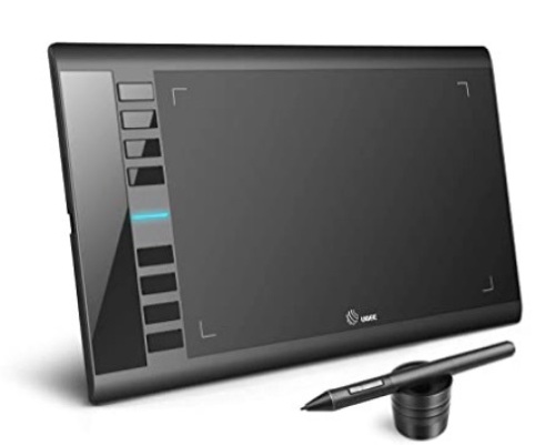 UGEE 10 x 6in Graphics Tablet, Powers Up, Appears New, Retail 57.99 - Lot 366
