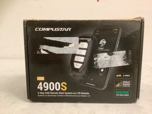 Compustar 2 Way CSX Remote Start System, E-Commerce Return - Lot 380