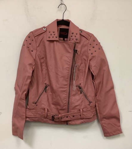 Yoki, Women's Leather Jacket, Size S, Mauve, Appears New - Lot 431
