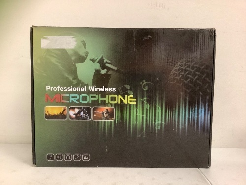 Professional Wireless Microphone, 2, Powers Up, Appears New - Lot 445