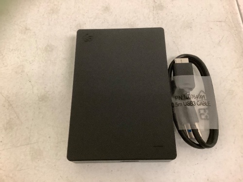 Seagate Portable Drive, Model SRD0NF1, Appears New, Powers Up, Sold As Is - Lot 455