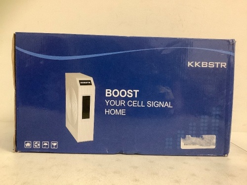 KKBSTR Cell Signal Booster, Powers Up, Appears New, Retail 177.00 - Lot 457