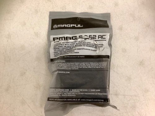 MAGPUL PMAG 5 7.62 AC, E-Comm Return - Lot 480