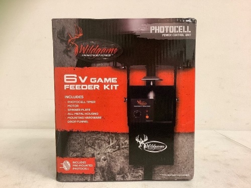 Wildgame Innovations 6V Game Feeder Kit, E-Commerce Return - Lot 515