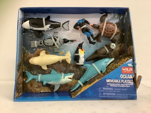 Wild Republic Ocean Moveable Playset, E-Commerce Return - Lot 517