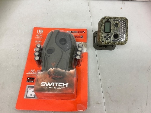 Lot of (2) Trail Cameras, E-Commerce Return, Sold as is - Lot 534