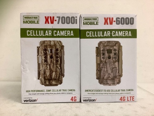 Lot of (2) Moultrie Trail Cameras, Untested, E-Commerce Return - Lot 559