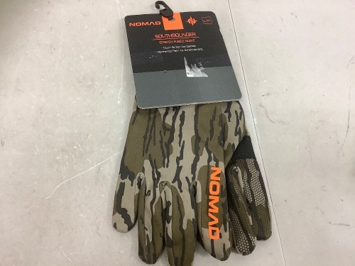 Nomad Fleece Gloves, Size L - Lot 565