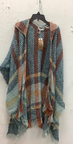 Quagga Womens's Shawl, Size OSFM - Lot 568