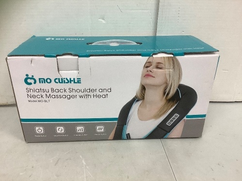 Shiatsu Back Shoulder And Neck Massager - Lot 587