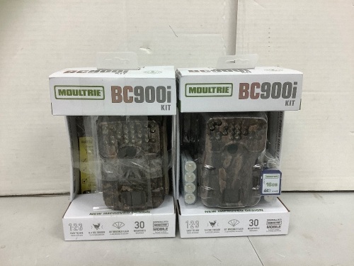Lot of (2) Moultrie Trail Cams, E-Comm Return - Lot 603