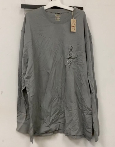 RedHead Mens Long Sleeve Shirt, 2XL, New - Lot 616