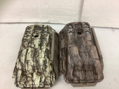 Lot of (2) Assorted Trail Cams, E-Comm Return - Lot 642