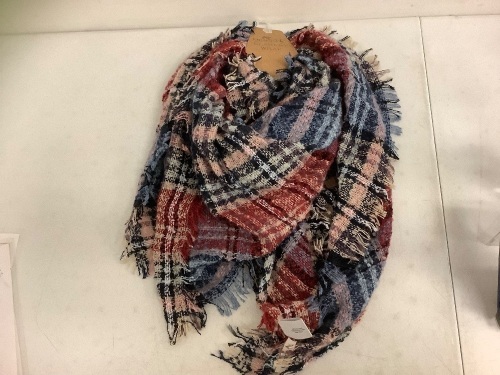 Quagga Blanket Scarf, OSFA, New - Lot 648