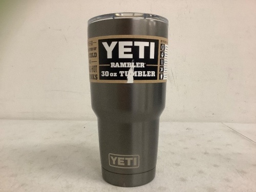 Yeti 30oz Tumbler, New w/ Missing Lid Slider - Lot 651