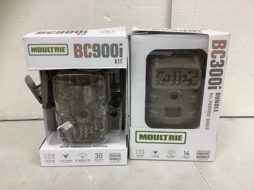 Lot of (2) Assorted Trail Cams, E-Comm Return - Lot 675