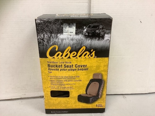 Trail Gear Low Back Bucket Seat Cover, E-Comm Return - Lot 678