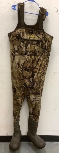 Super Mag Mens Waders, Size 10S, E-Comm Return - Lot 715
