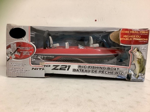 Nitro Z21 R/C Fishing Boat, Untested, E-Commerce Return - Lot 734