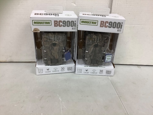 Lot of (2) Moultrie Trail Cams, E-Comm Return - Lot 743