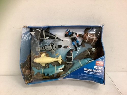 Wild Republic Ocean Moveable Playset, E-Commerce Return - Lot 755