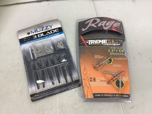 Lot of (2) Packs of Broadheads, E-Comm Return - Lot 763