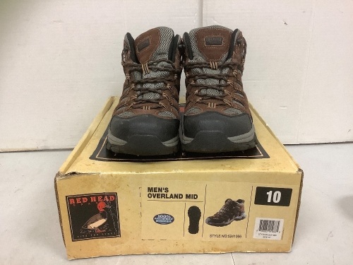 Red Head Mens Boots, Size 10M, E-Comm Return - Lot 813