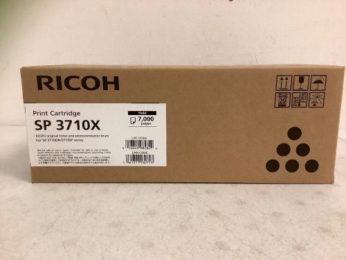 Ricoh Print Cartridge, New - Lot 830