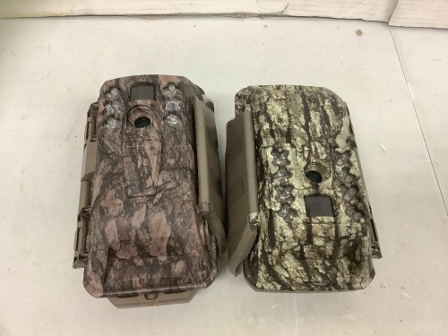Lot of (2) Trail Cams, E-Commerce Return, Untested, No Batteries - Lot 847