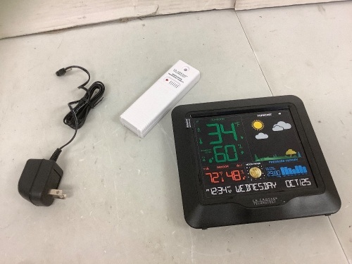 La Crosse Wireless Color Forecast Station, E-Comm Return - Lot 857