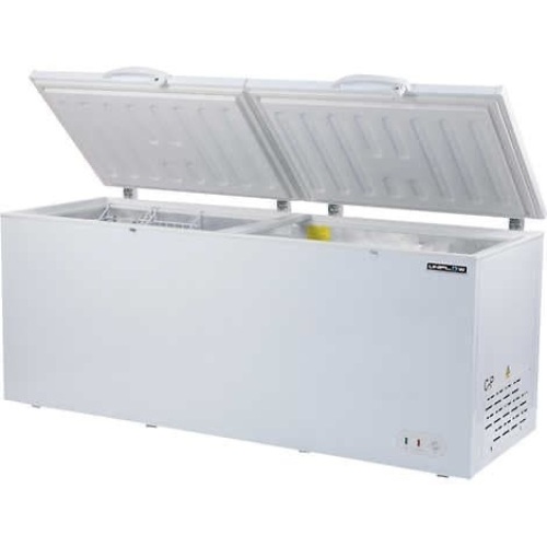 Uniflow Two Compartment Chest Freezer, 23.6 cu. ft. Tested and Works. Like New Scratch and Dent - Lot 13