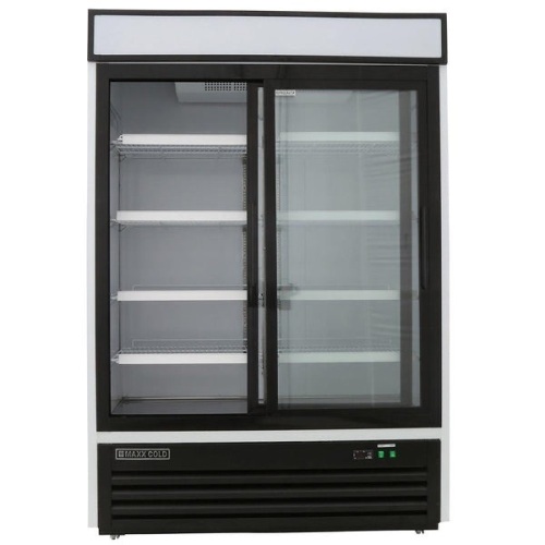 Maxx Cold MXM2-48RSHC 54" Double Glass Door Merchandiser Refrigerator, Free Standing, 48 Cu. Ft. - Lot 14