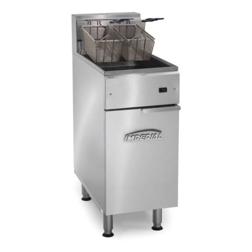 Imperial IFS-40-E Electric Fryer - (1) 40 lb Vat, Floor Model, 240v/3ph - Lot 31