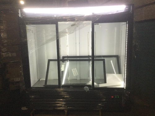 Central Exclusive 69K-113 Sliding Glass Door Merchandiser Refrigerator, 3 Doors - Lot 60