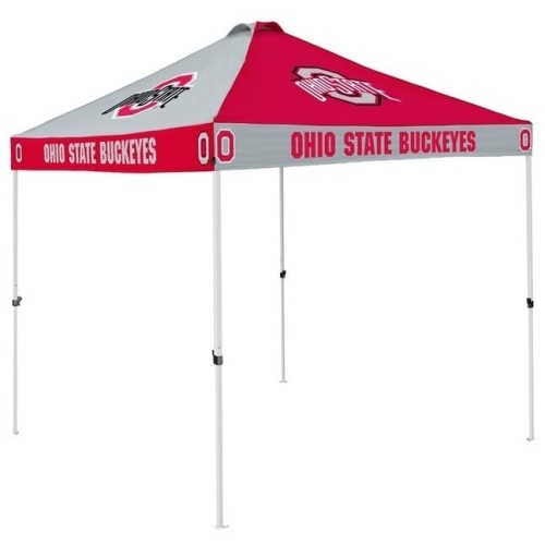Logo Brands Officially Licensed NCAA Economy Canopy, Ohio State Buckeyes  - Lot 87