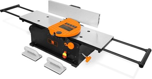 WEN JT833H 10-Amp 8-Inch Spiral Benchtop Jointer with Extendable Table - Lot 93