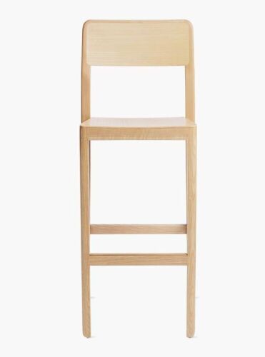 Lot of (2) Design Within Reach Note Bar Stools, Natural Ash - Lot 159