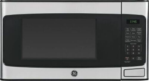GE 1.1 Cu. Ft. Capacity Countertop Microwave, Stainless Steel - Lot 163