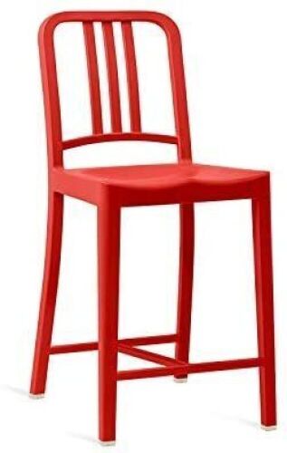 Emeco 111 Navy Counter Stool, Red - Lot 170