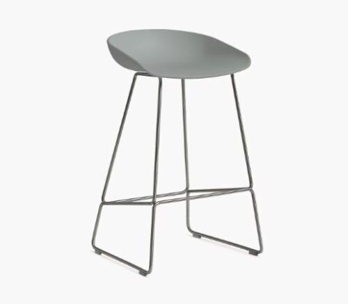 About A Stool 38 Counter Height Stool with Stainless Base  - Lot 177