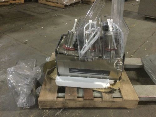 Omega OSD30 Triple 3-Gallon Bowl Drink Dispenser. FREIGHT DAMAGED RETURN - Lot 200