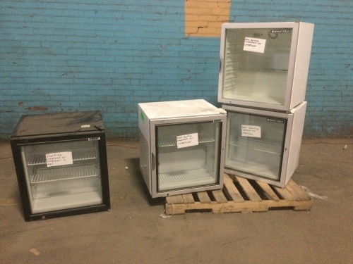 Lot of (4) Countertop Merchandiser Freezers for Repair or Parts - Lot 279