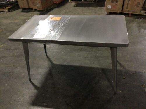 Marais 4 Seater Dining Table, Gunmetal Grey  - Lot 382