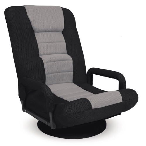 Gaming Floor Chair w/ 360-Degree Swivel, Armrest, Adjustable Backrest  - Lot 539