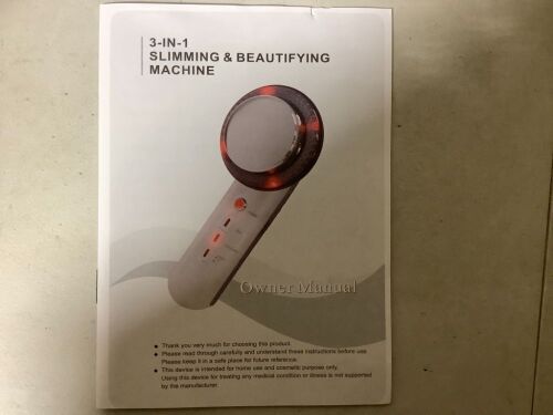 3 in 1 Body Slimming Massager Device - Lot 574
